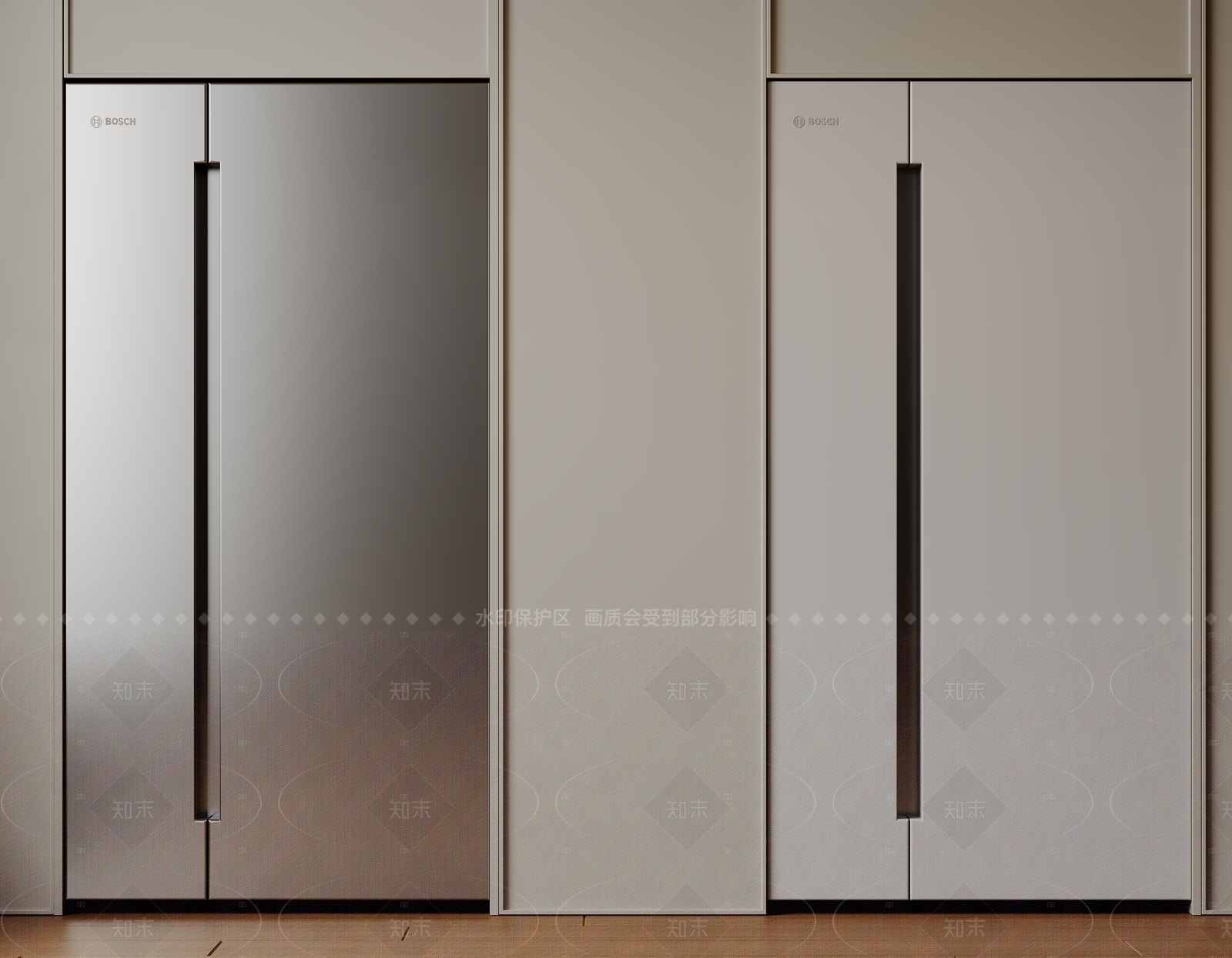 冰箱SU模型下载【ID:1206632351】