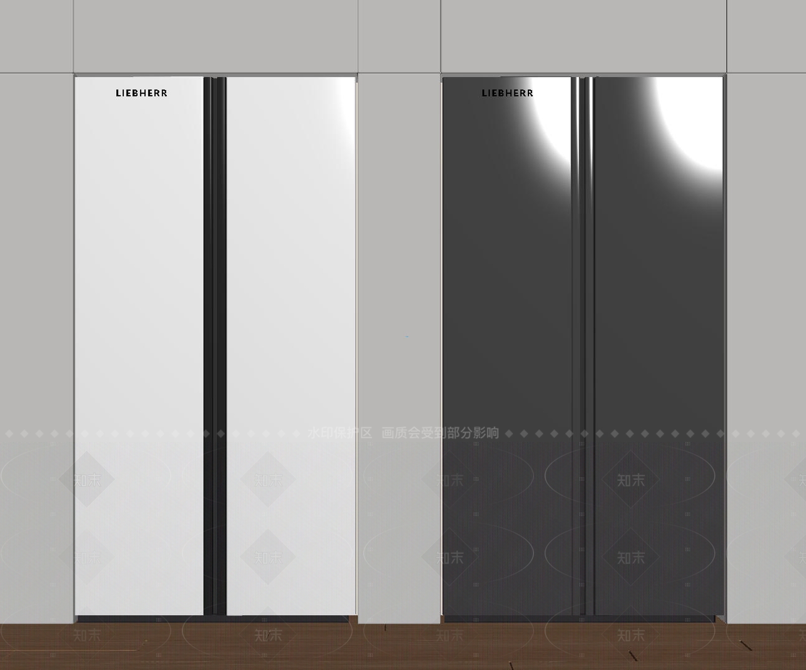 冰箱SU模型下载【ID:1206633199】