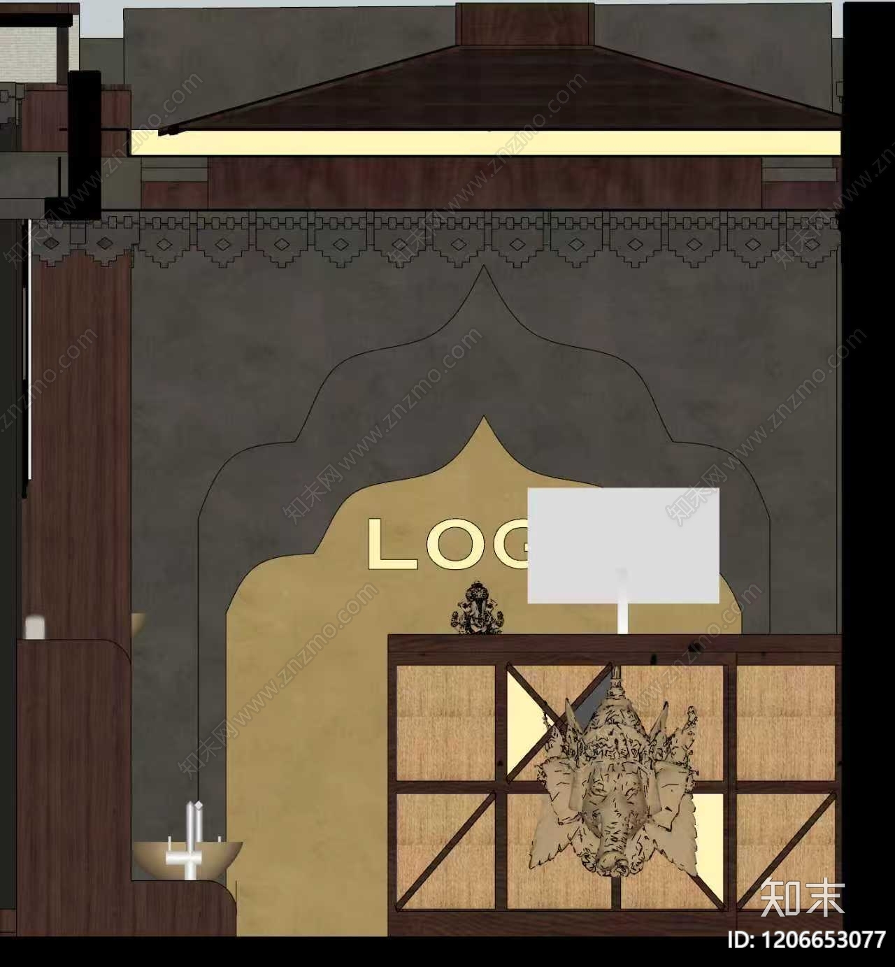 新中式其他公共建筑cad施工图下载【ID:1206653077】