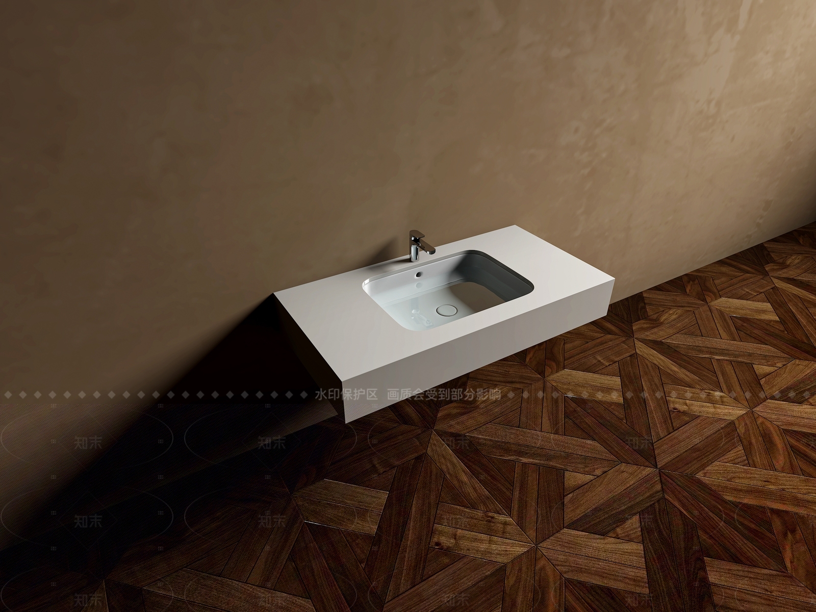 台盆3D模型下载【ID:1206639015】