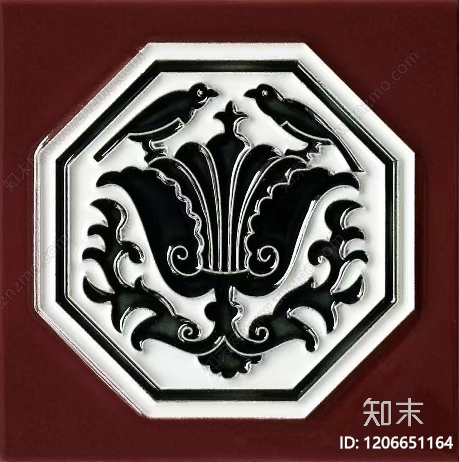 欧式复古腰线贴图下载【ID:1206651164】