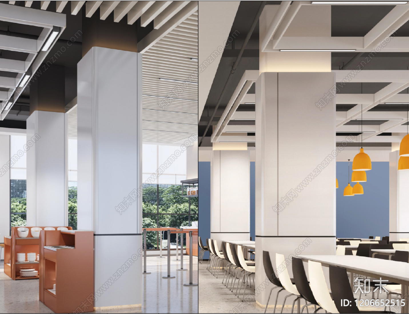 现代简约包柱节点施工图下载【ID:1206652515】