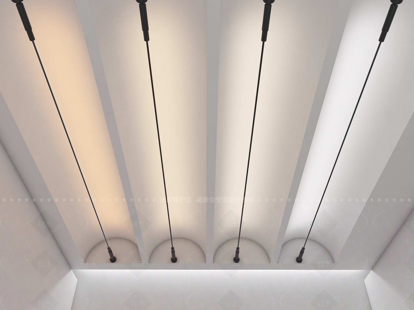 现代洗墙灯3D模型下载【ID:1206654468】