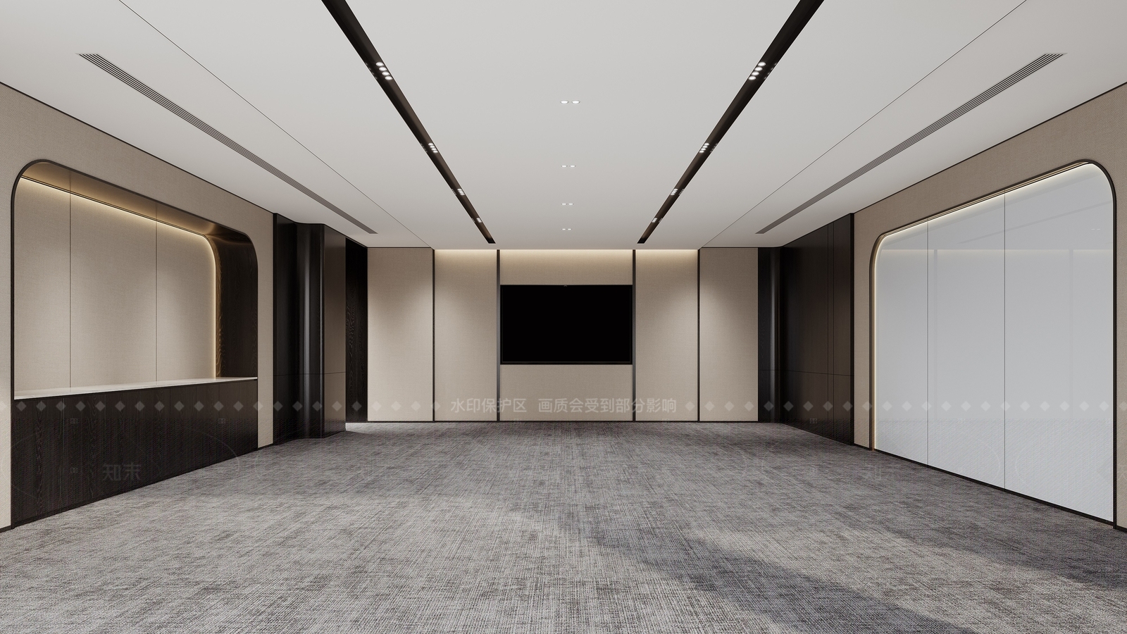 现代会议室SU模型下载【ID:1206655778】