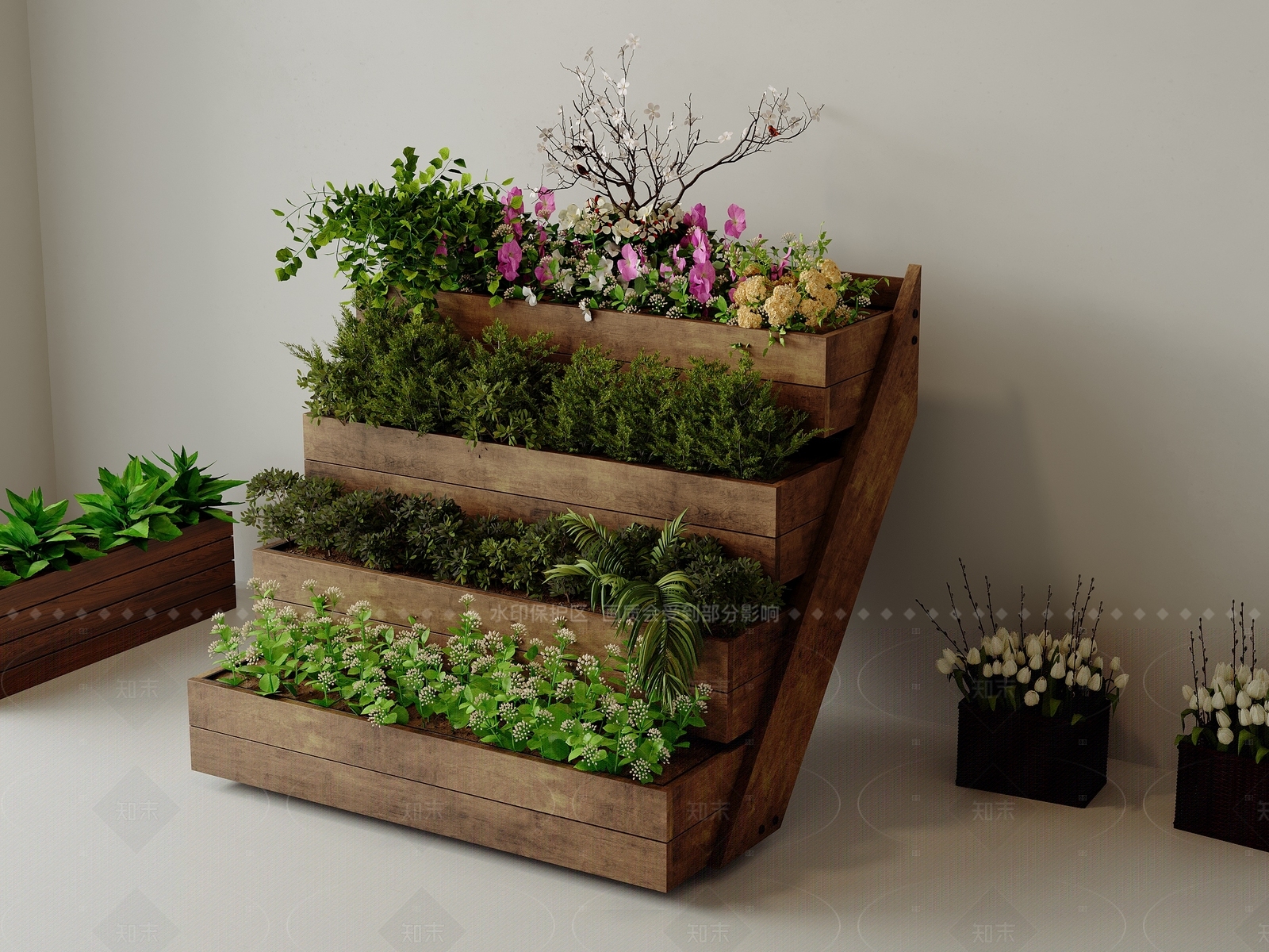 水生植物3D模型下载【ID:1206656467】