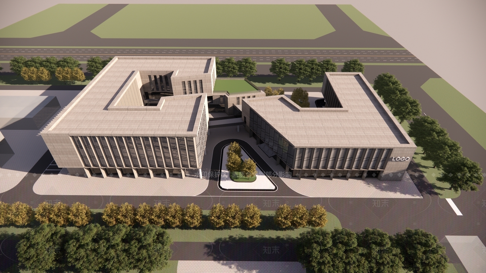 现代极简活动中心SU模型下载【ID:1206725179】