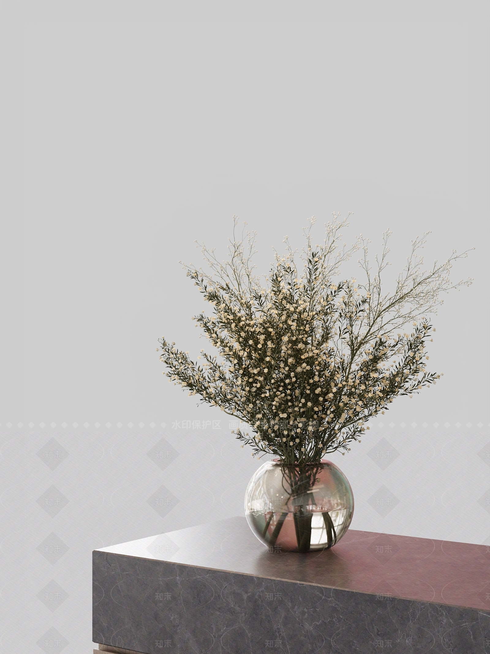 现代花艺3D模型下载【ID:1206667236】