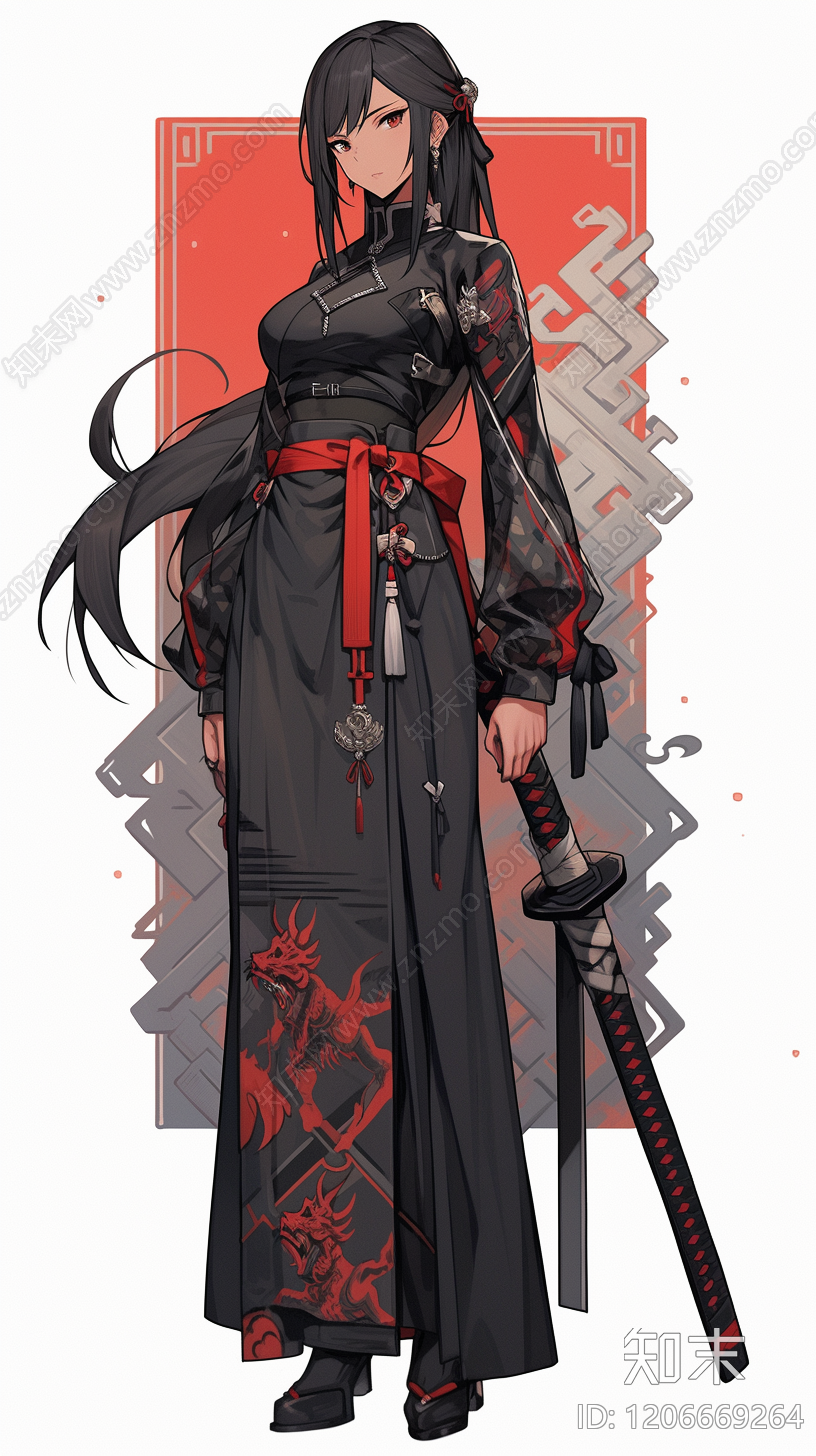 现代新中式其他挂画贴图下载【ID:1206669264】