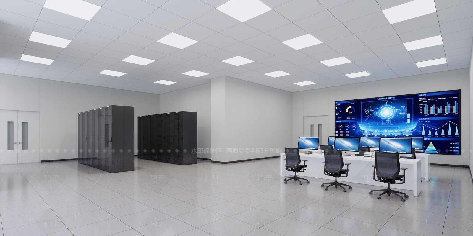 机房SU模型下载【ID:1206670503】