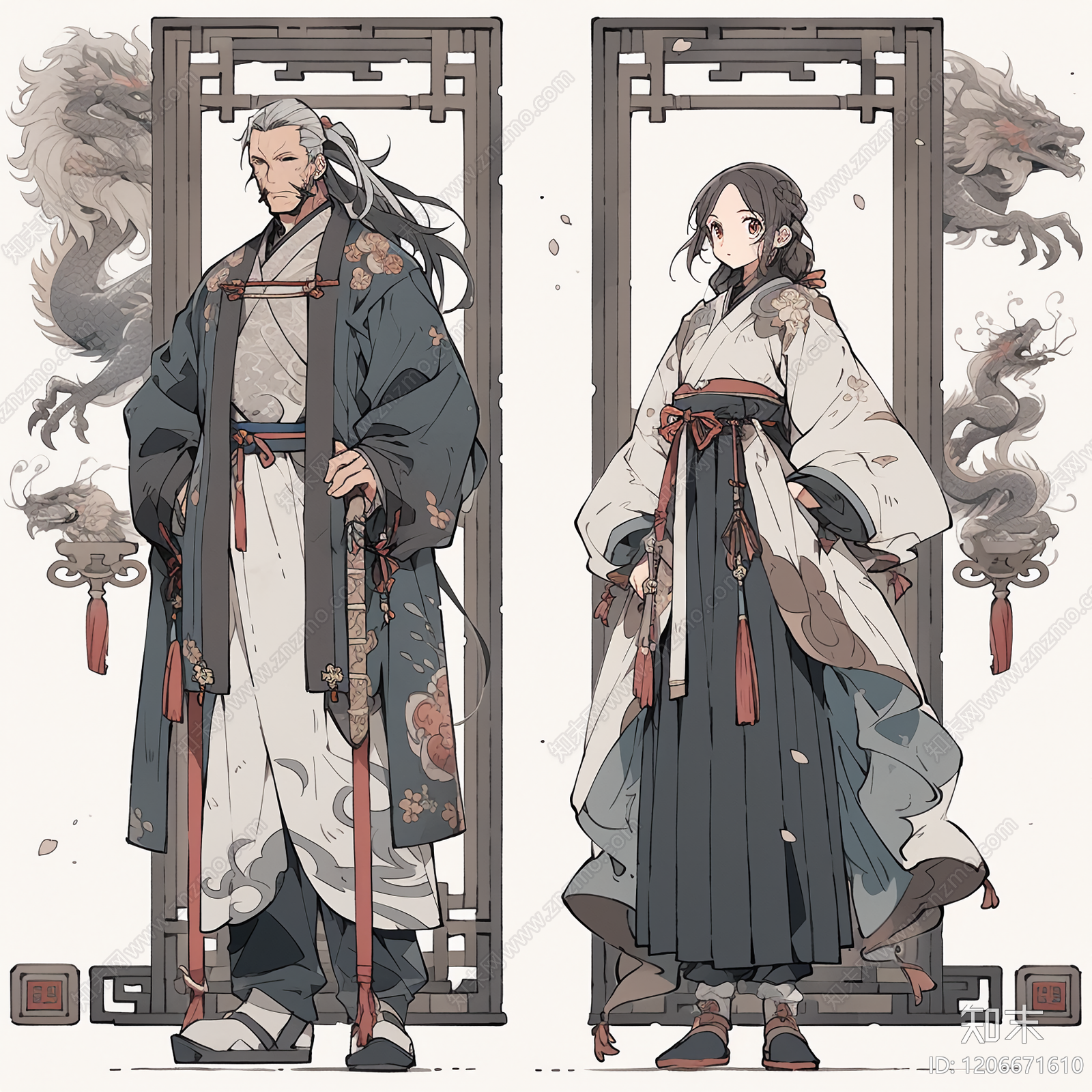 现代新中式其他挂画贴图下载【ID:1206671610】