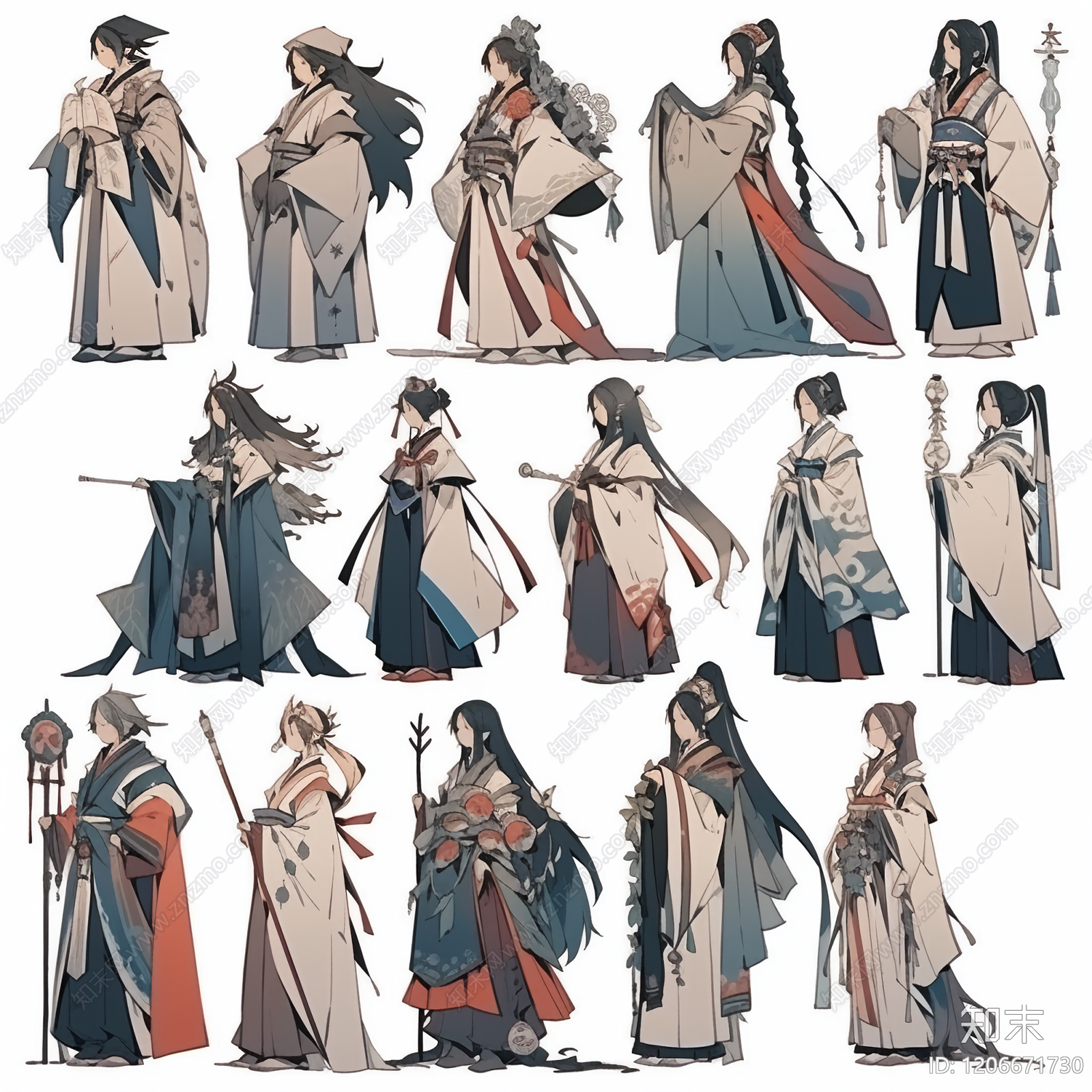 新中式中式其他挂画贴图下载【ID:1206671730】
