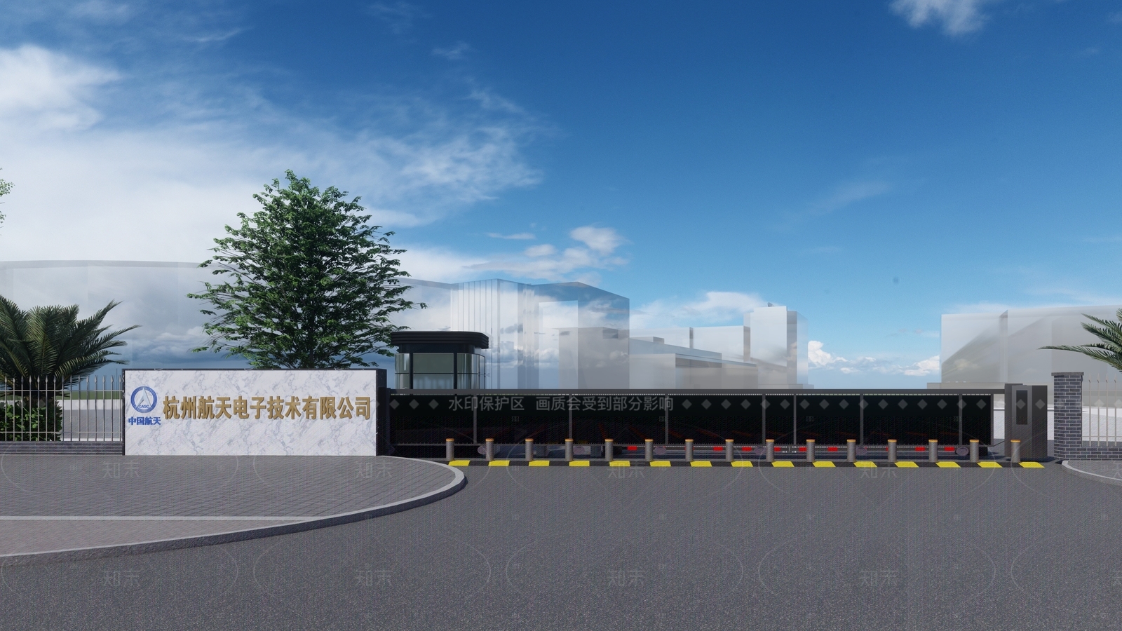 现代小区景观SU模型下载【ID:1206698395】