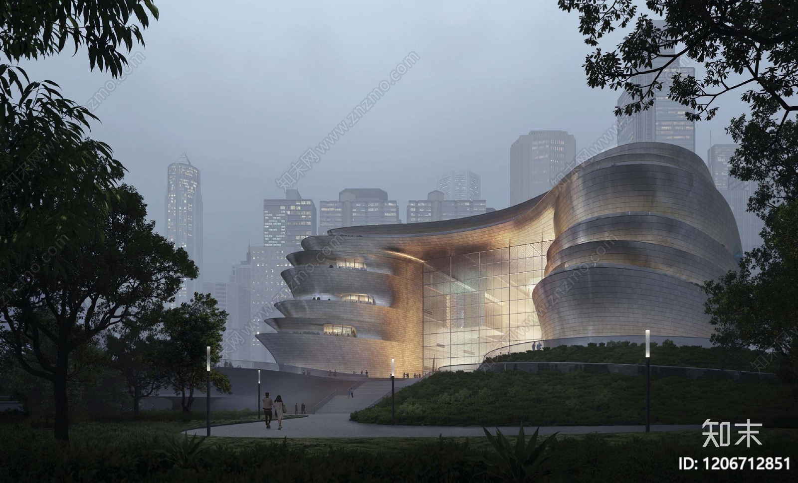 现代科技馆建筑下载【ID:1206712851】