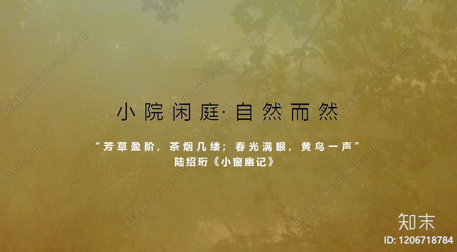 简约现代庭院景观下载【ID:1206718784】