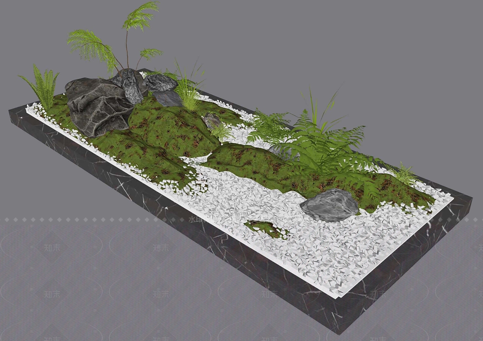 植物组合SU模型下载【ID:1206719355】