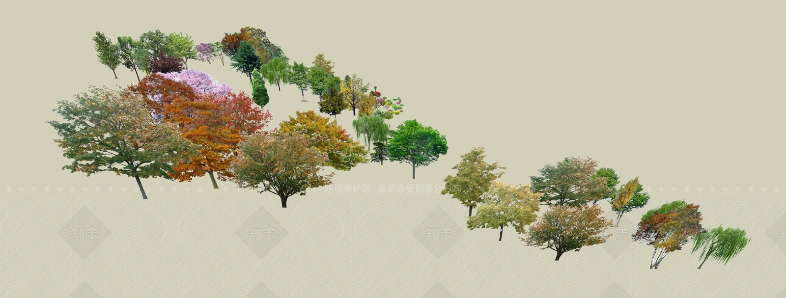 乔木SU模型下载【ID:1206719540】