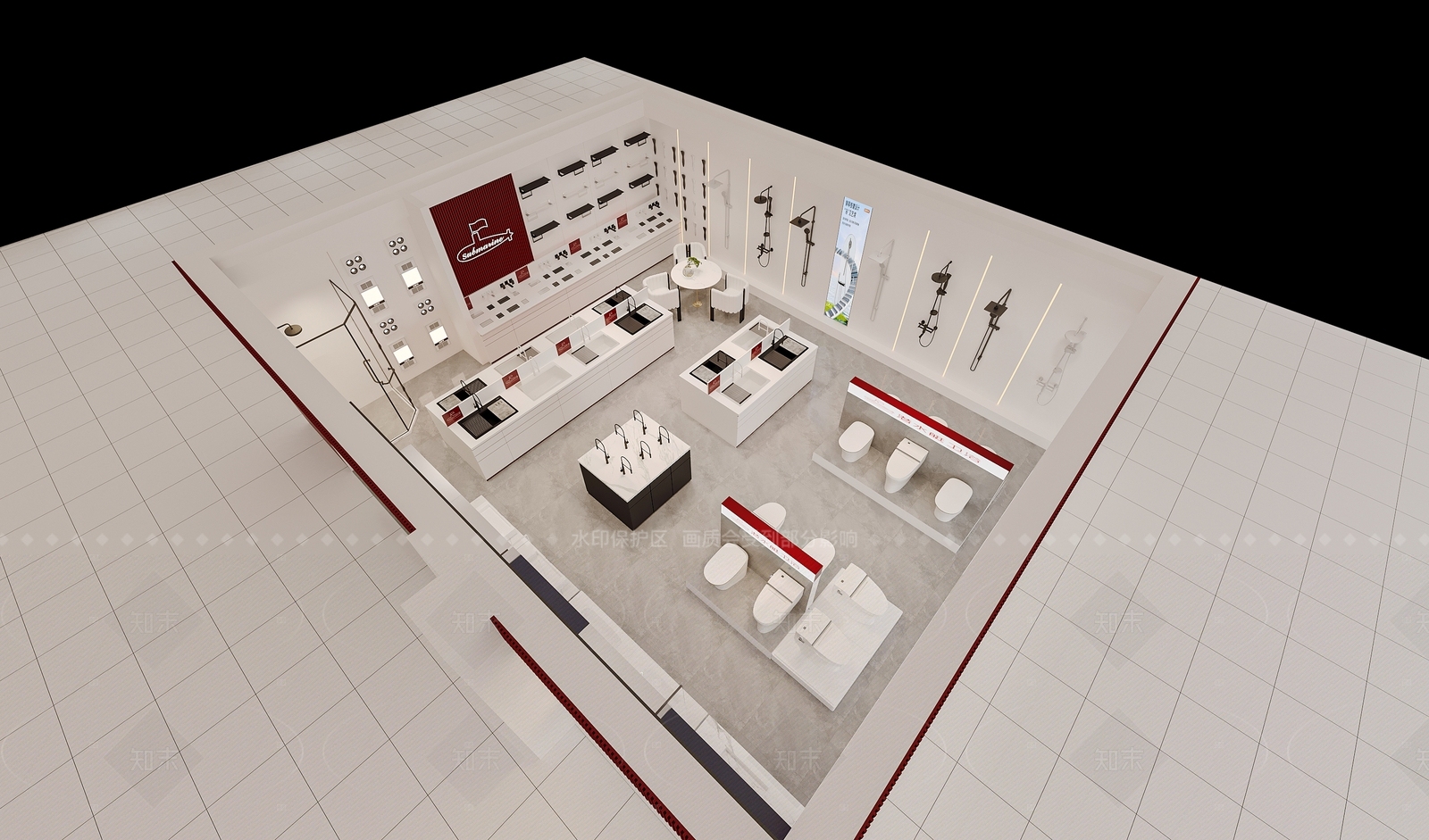 现代家居专卖店3D模型下载【ID:1206734476】