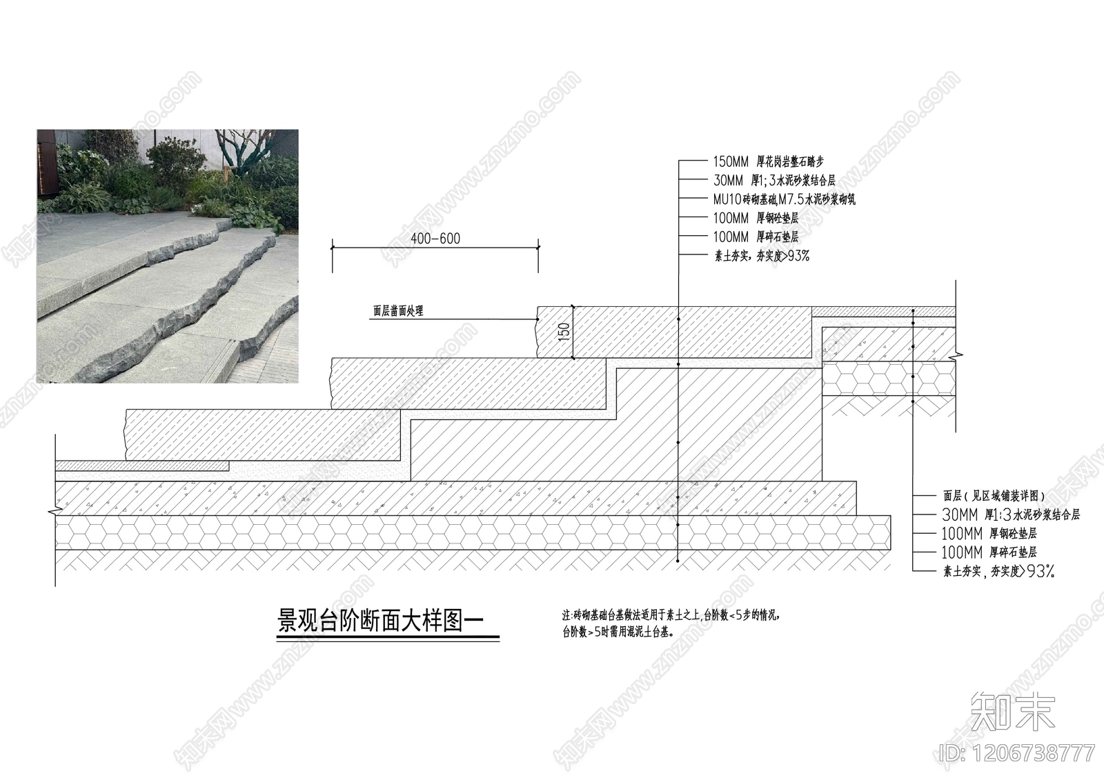 景观节点cad施工图下载【ID:1206738777】