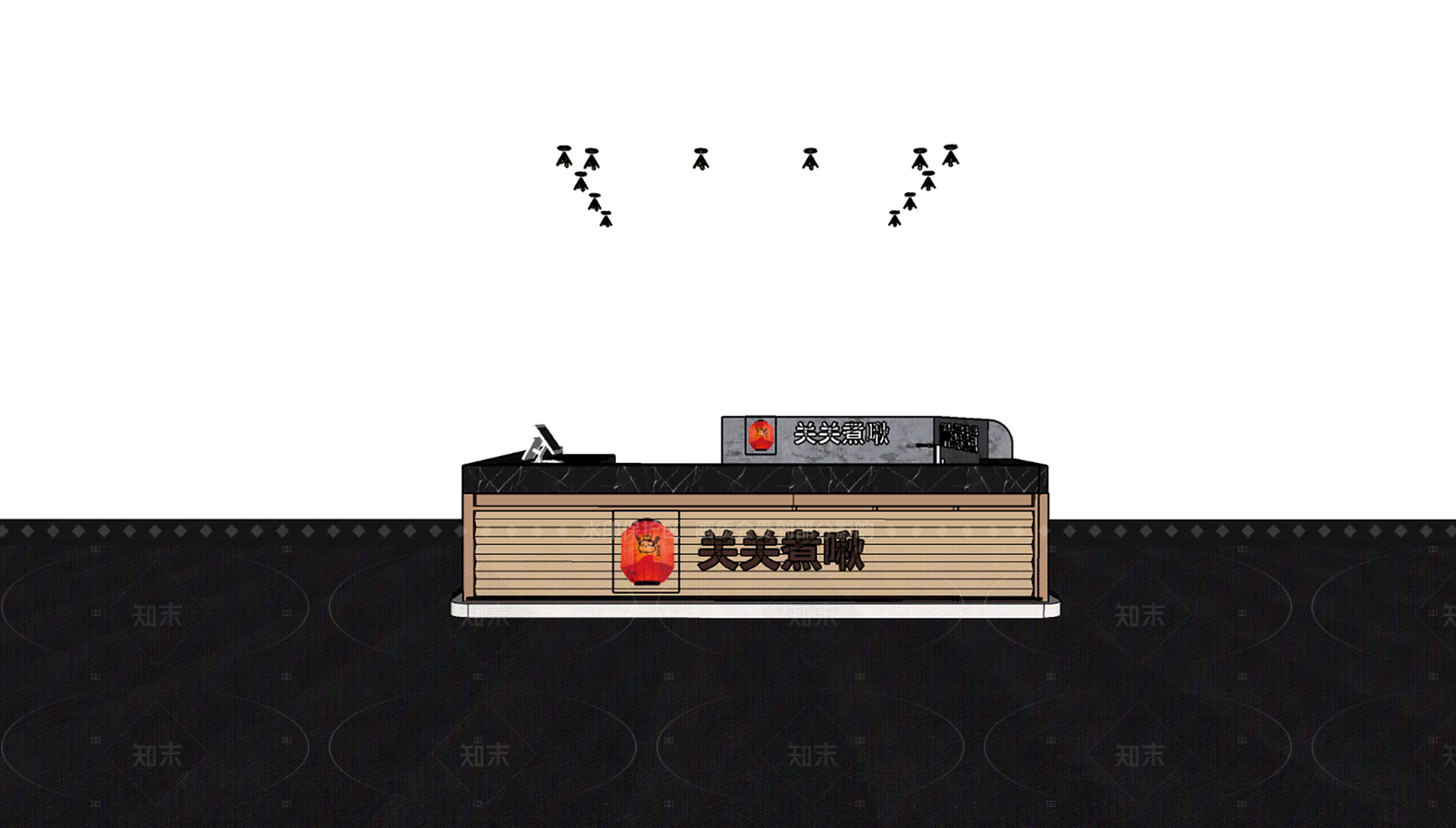 现代工业商场SU模型下载【ID:1206738938】