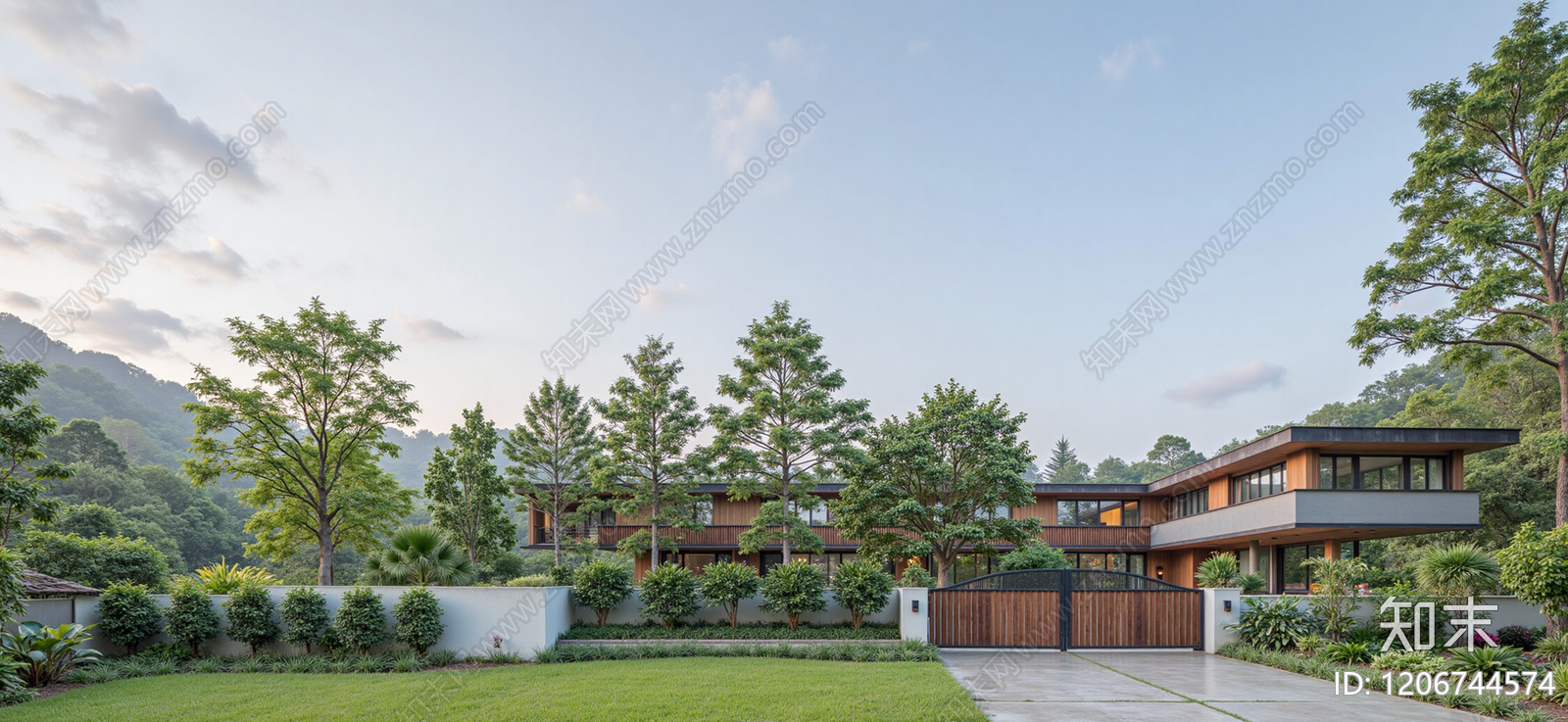 现代其它外景贴图下载【ID:1206744574】