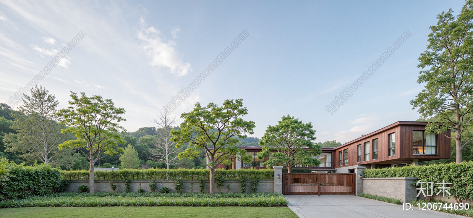 现代其它外景贴图下载【ID:1206744690】