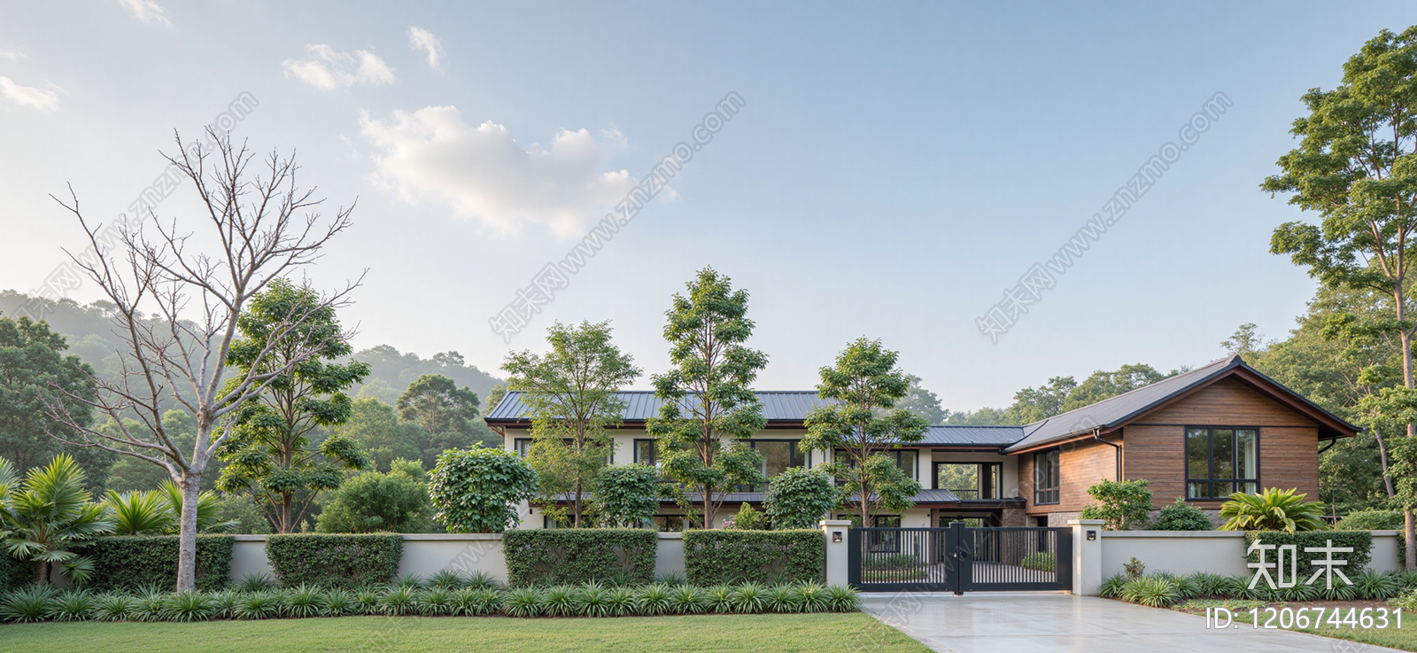 现代其它外景贴图下载【ID:1206744631】