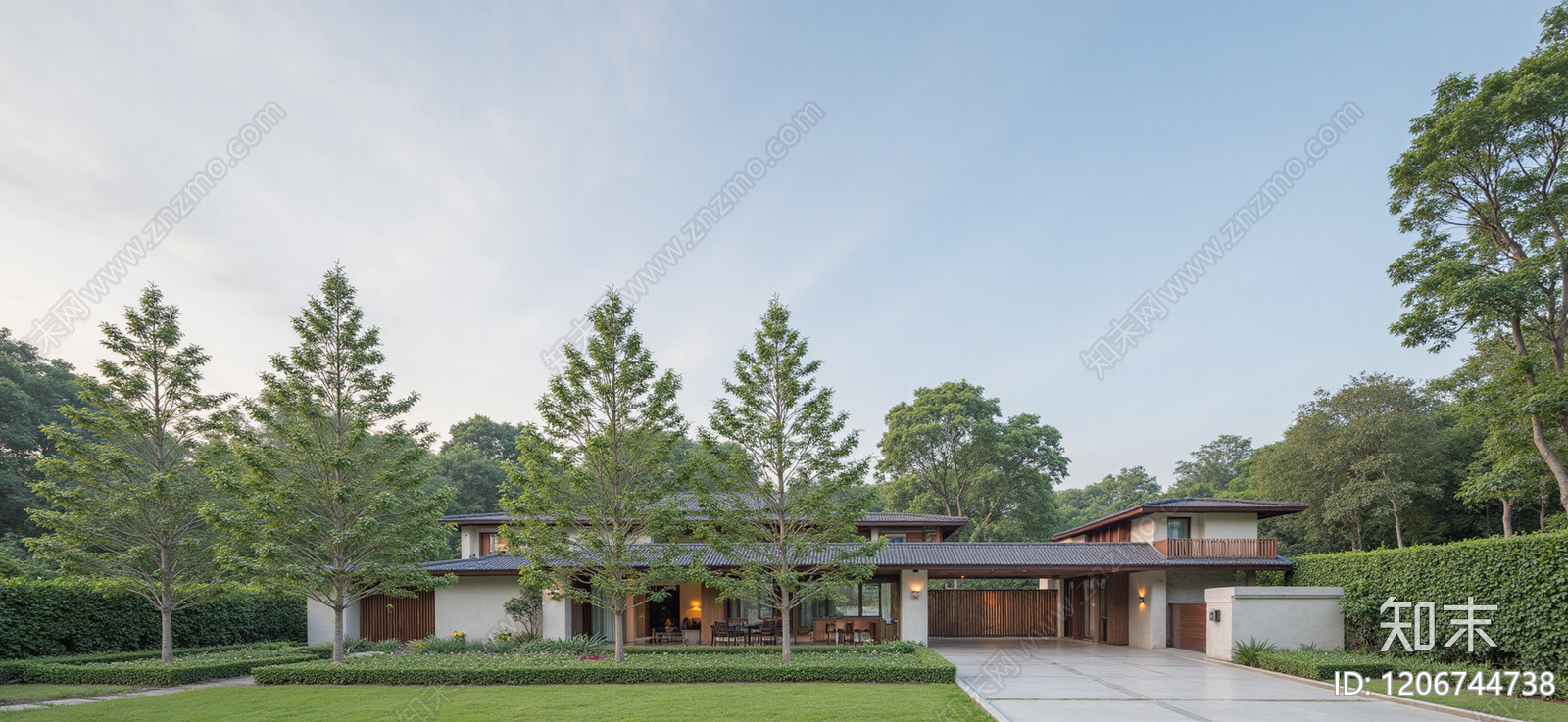 现代其它外景贴图下载【ID:1206744738】