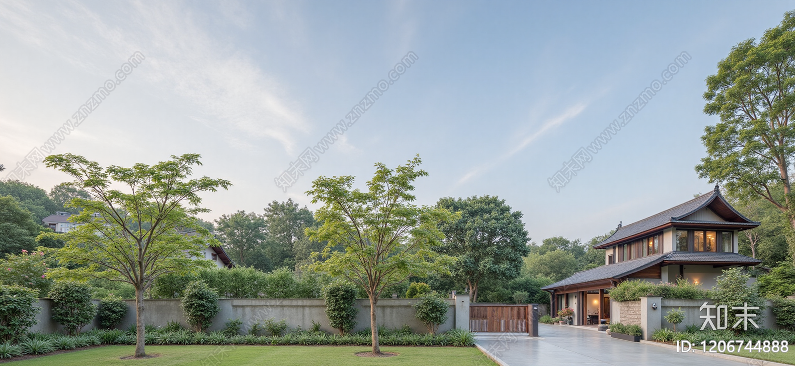 现代其它外景贴图下载【ID:1206744888】