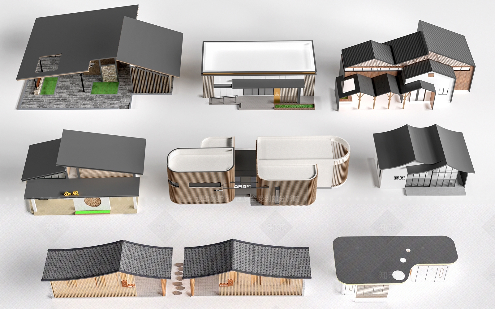 现代其他公共建筑SU模型下载【ID:1206747966】