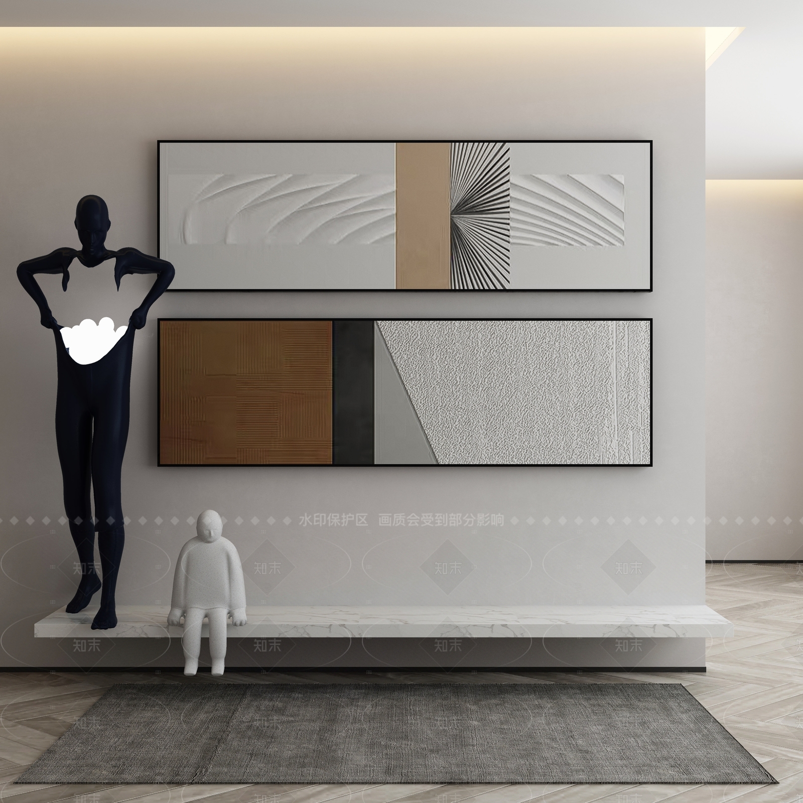挂画3D模型下载【ID:1206756183】