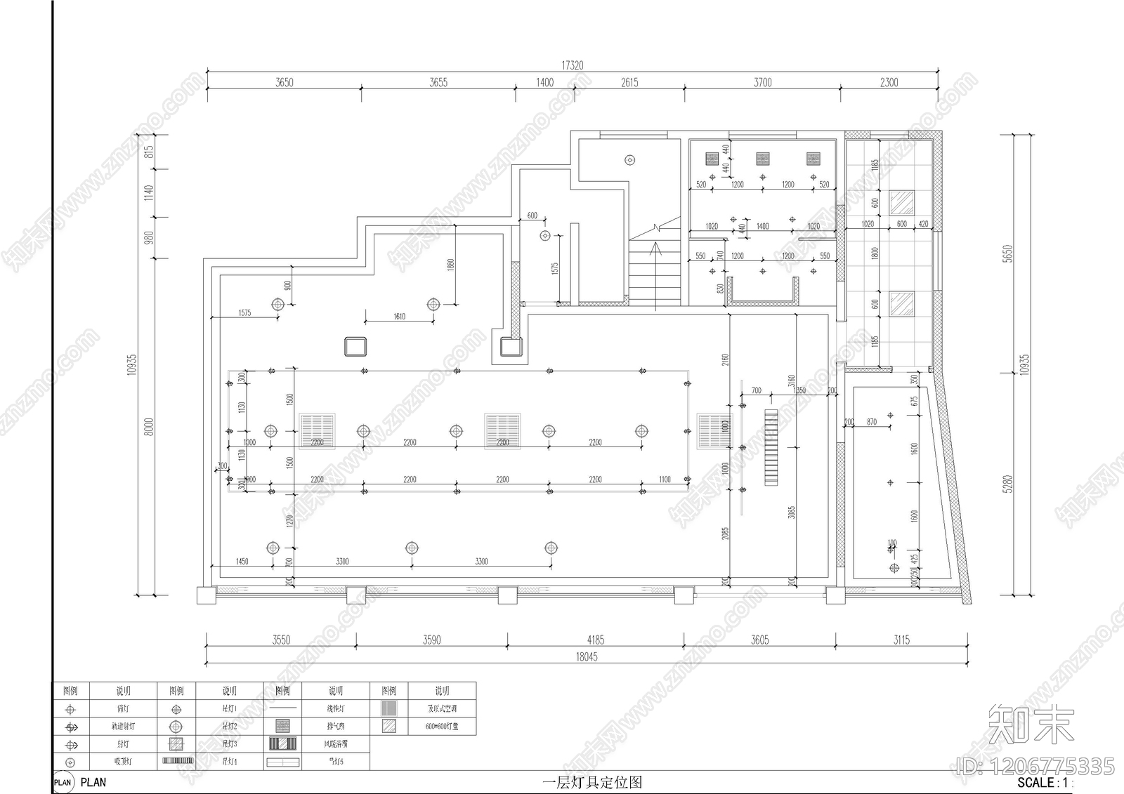 现代棋牌室cad施工图下载【ID:1206775335】