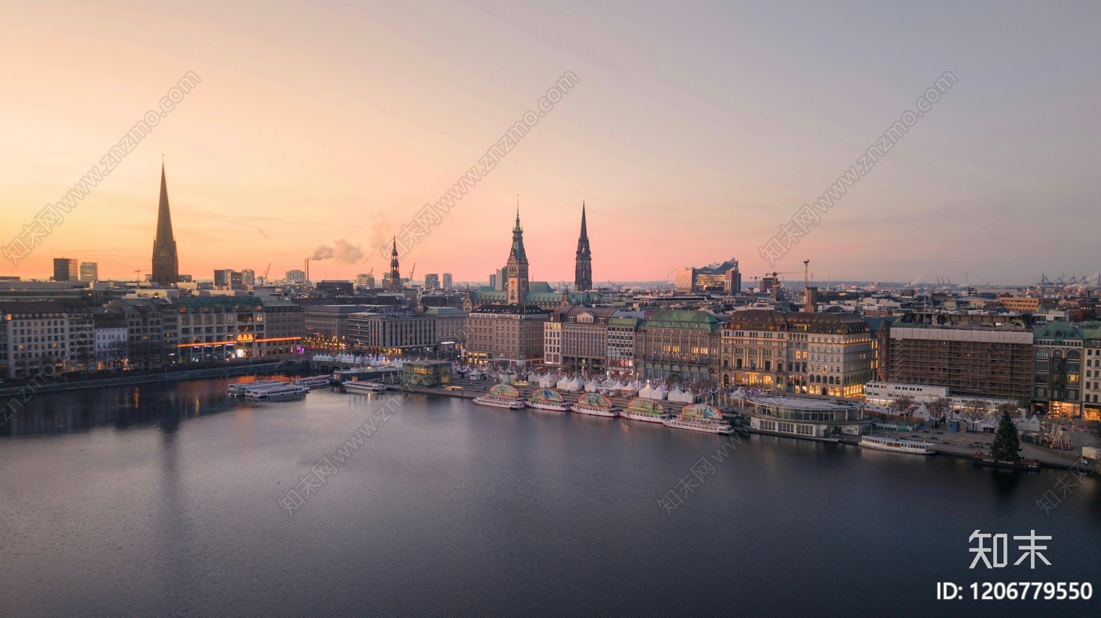 现代城市背景贴图下载【ID:1206779550】