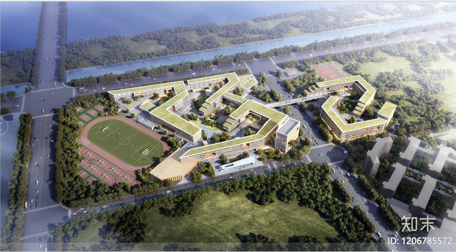 现代大学建筑下载【ID:1206785572】