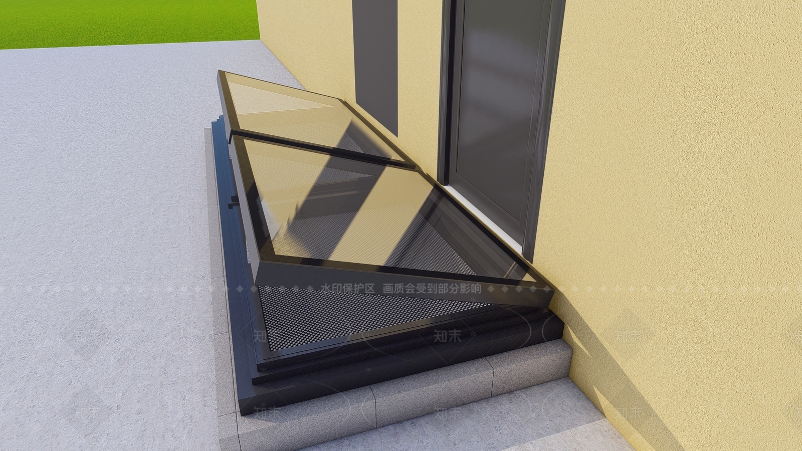 现代天窗SU模型下载【ID:1206787887】