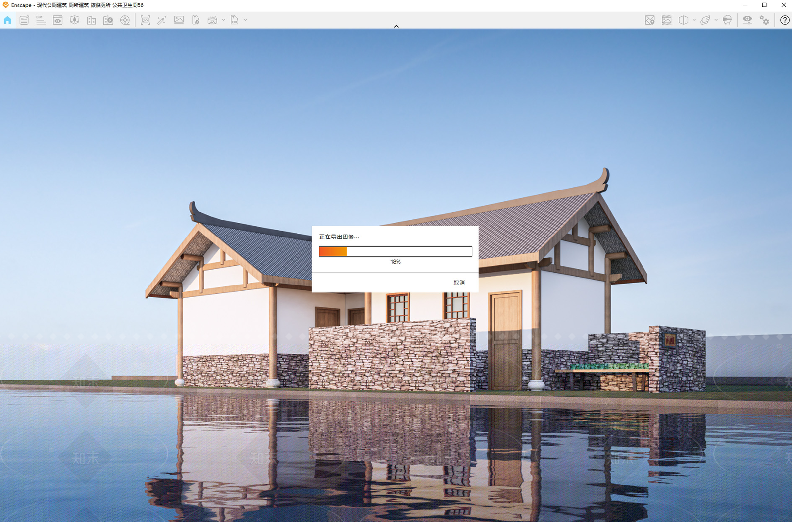 现代其他景观小建筑SU模型下载【ID:1206791888】