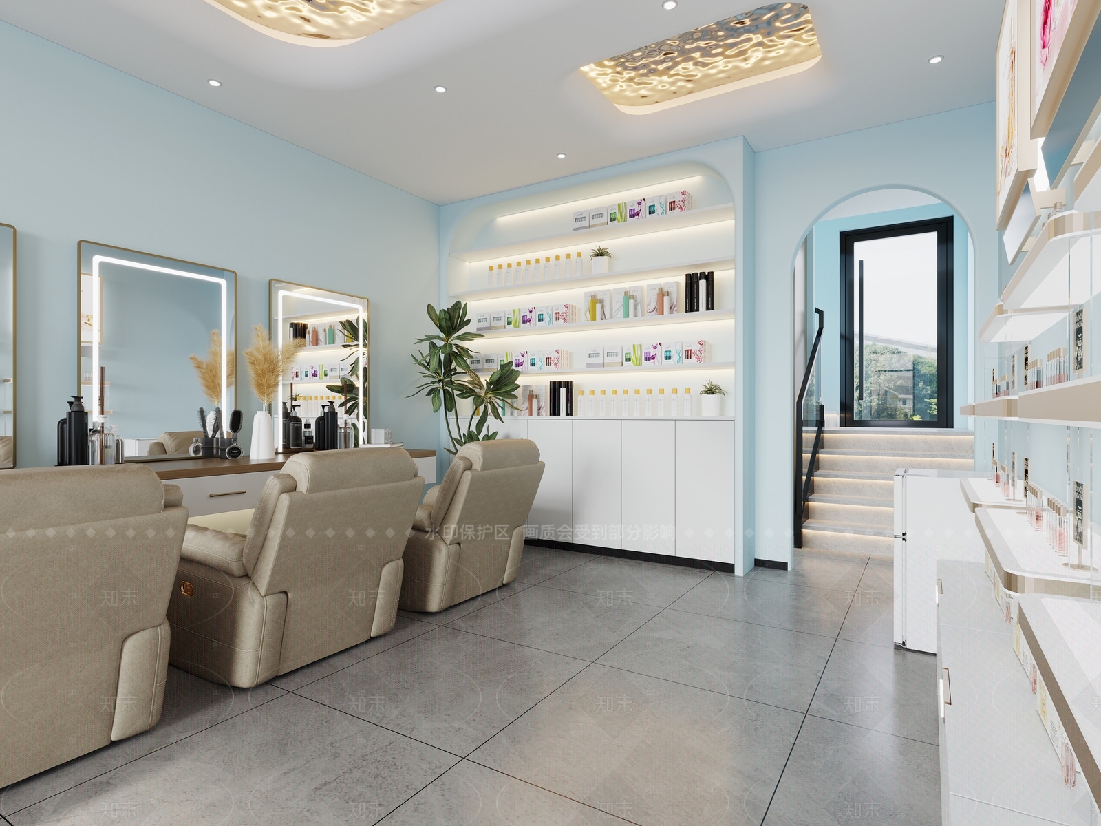 化妆品店3D模型下载【ID:1206792811】