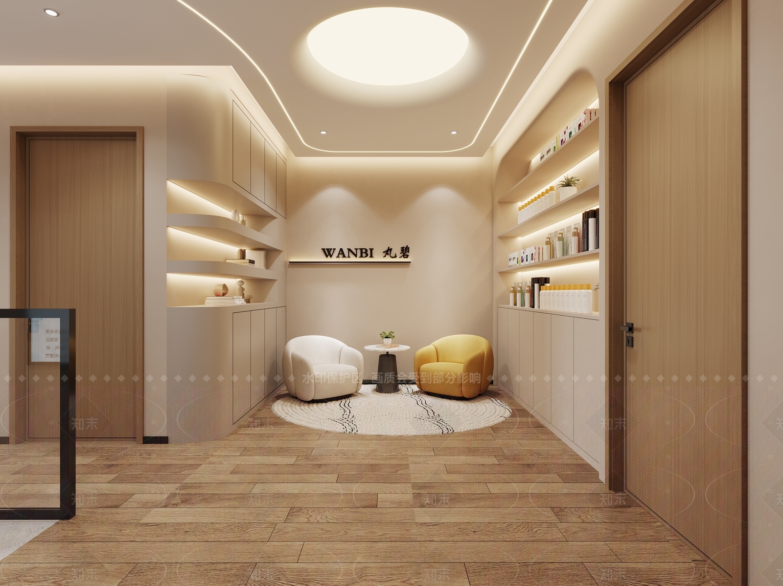 美容院3D模型下载【ID:1206792850】