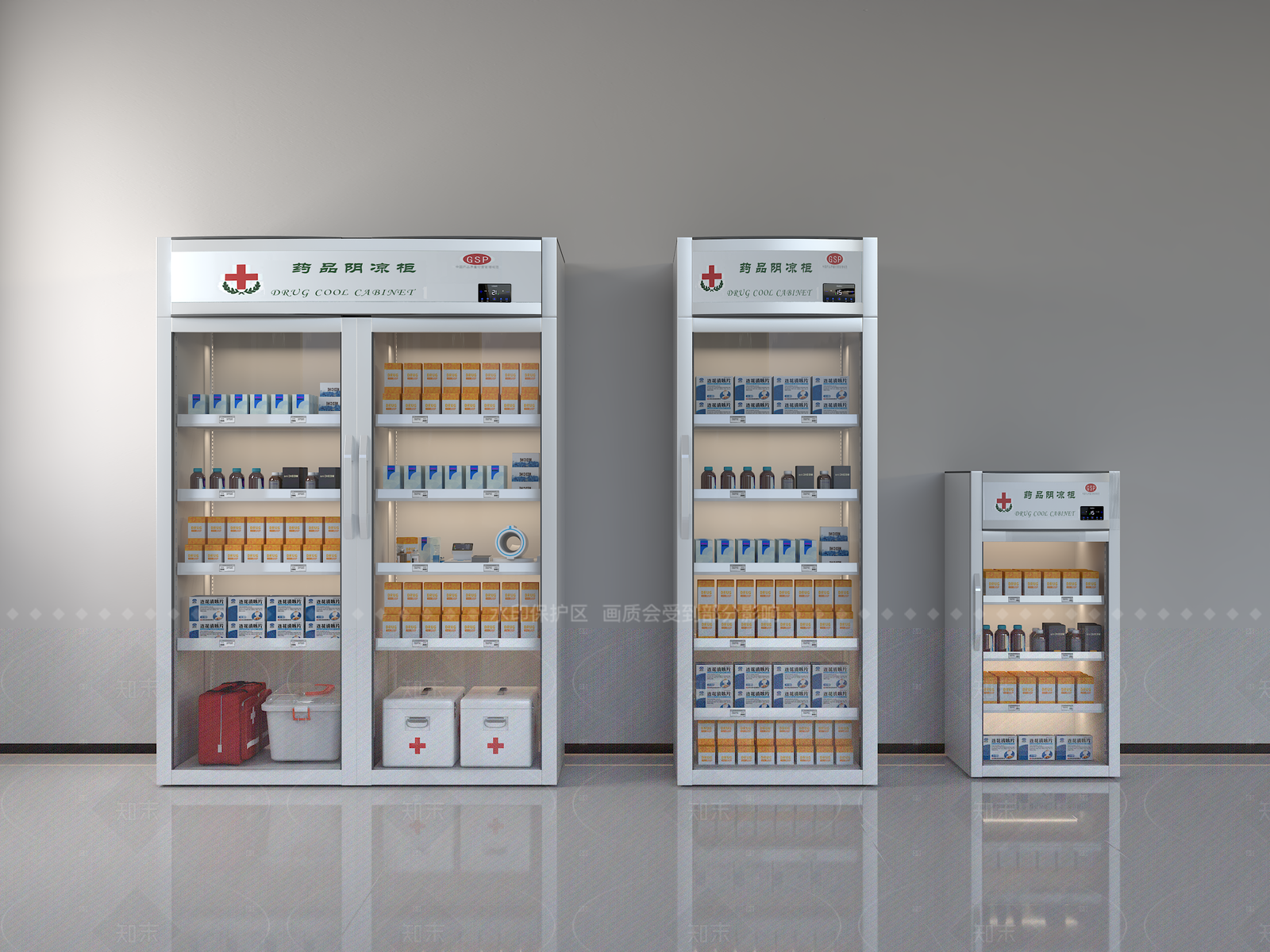 现代药店3D模型下载【ID:1206794200】