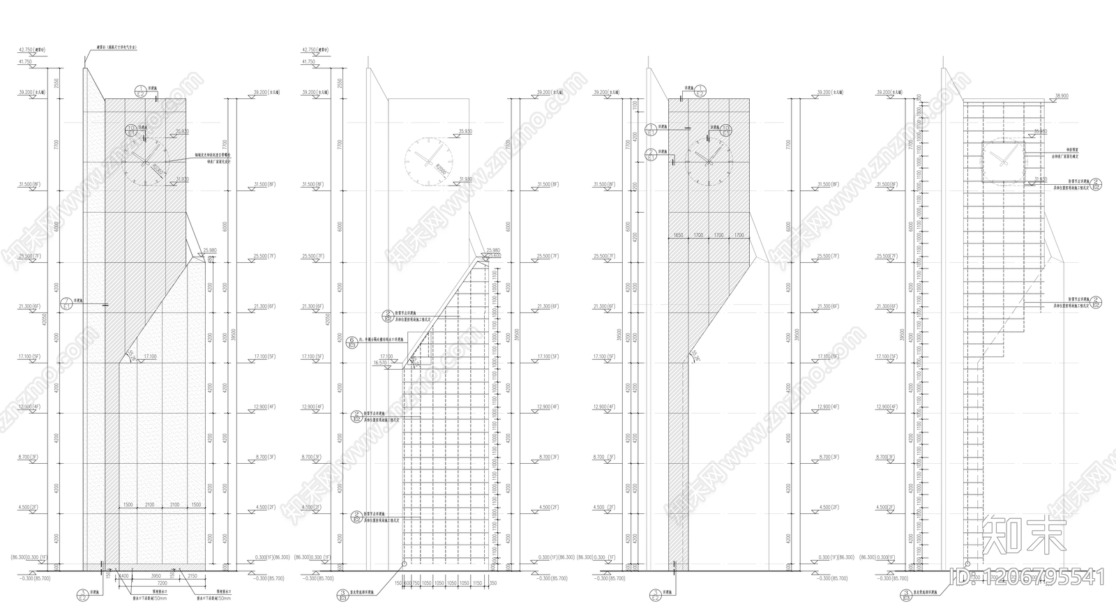 现代其他建筑施工图下载【ID:1206795541】