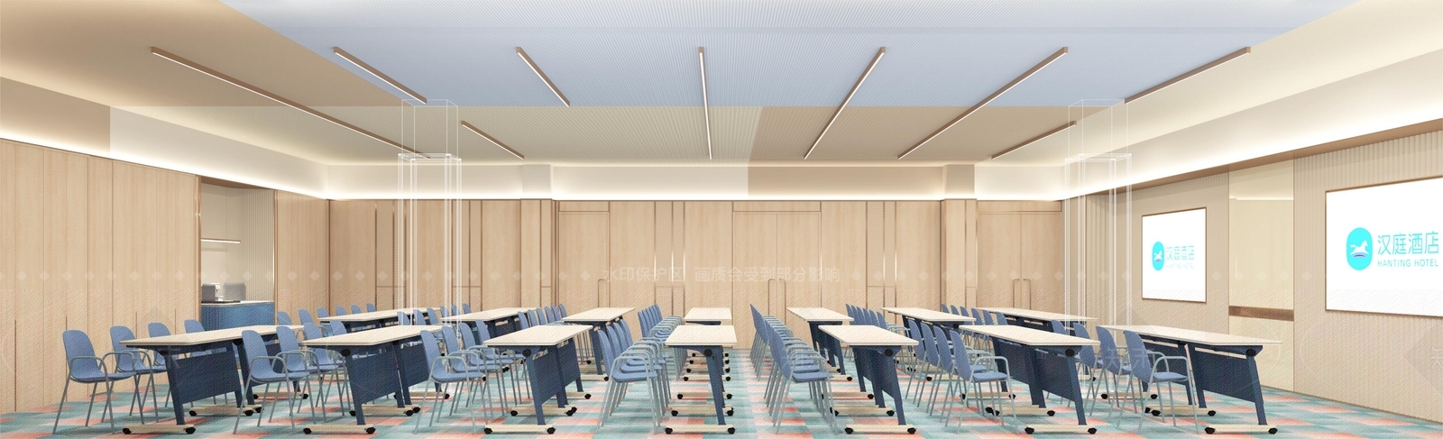 会议室3D模型下载【ID:1206805508】