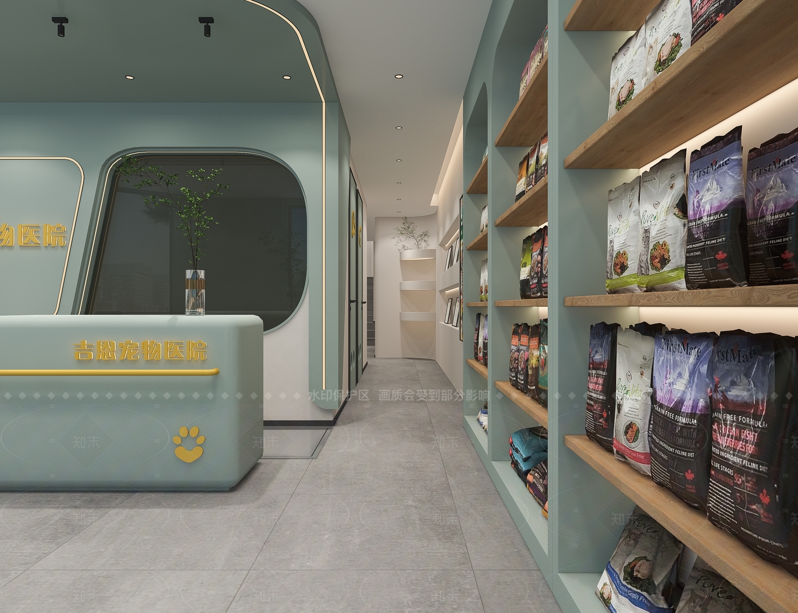 现代医院3D模型下载【ID:1206816650】
