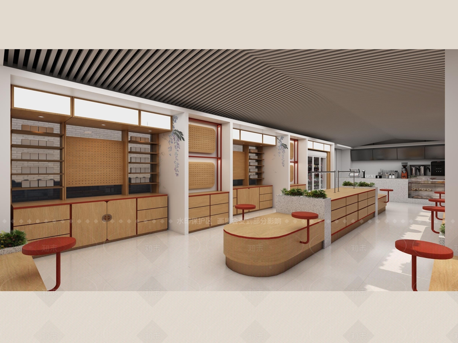 中式新中式其他商业空间3D模型下载【ID:1206820371】