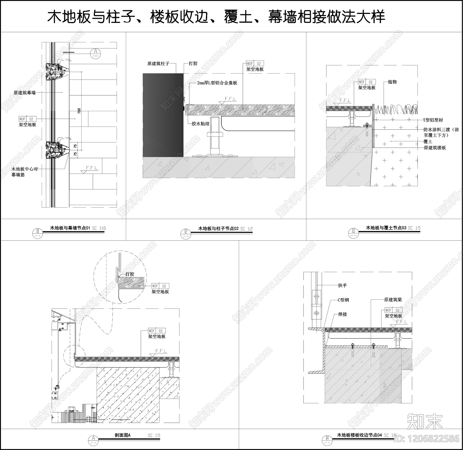 地面综合节点施工图下载【ID:1206822586】