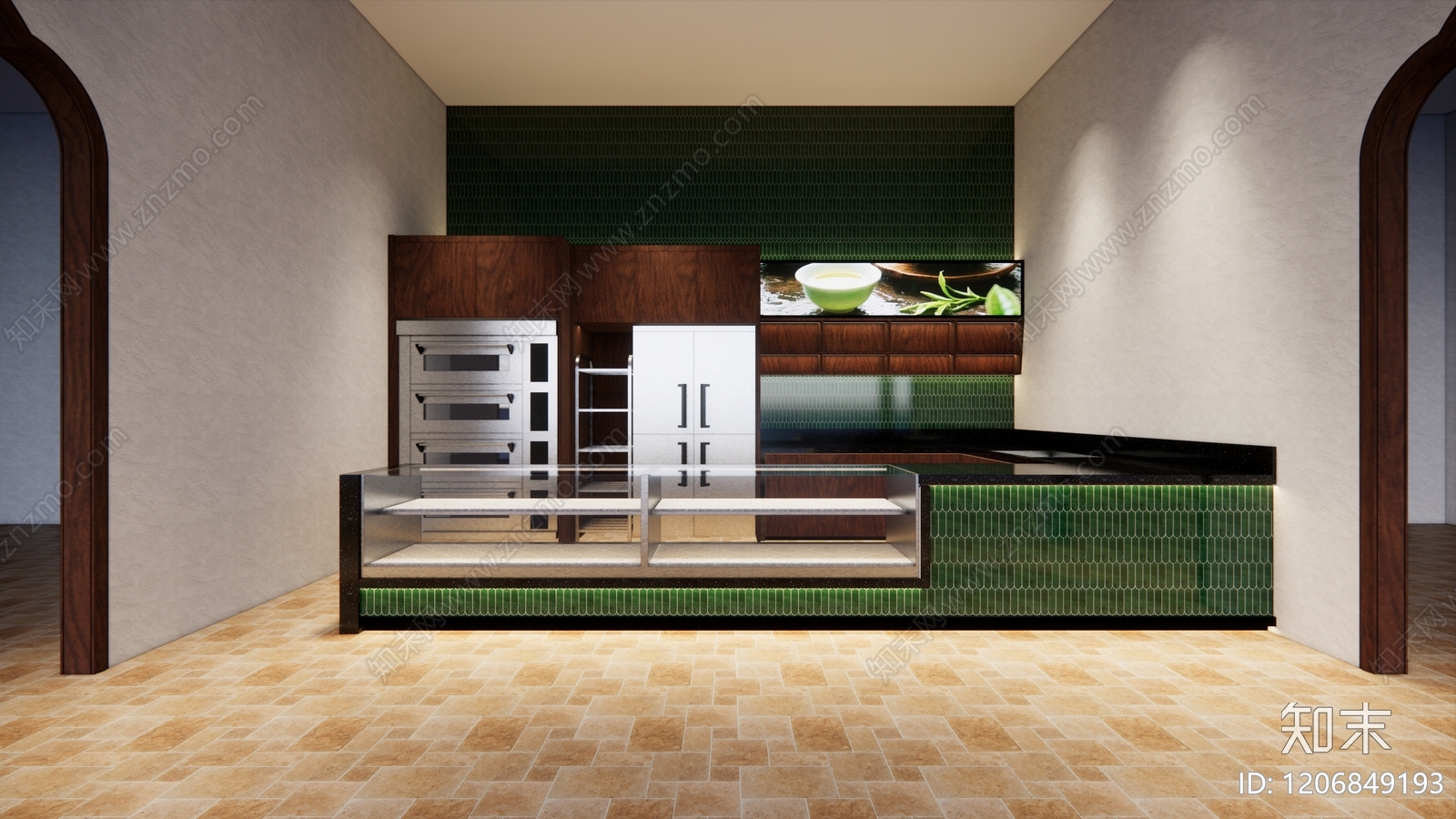 中古中式茶餐厅SU模型下载【ID:1206849193】