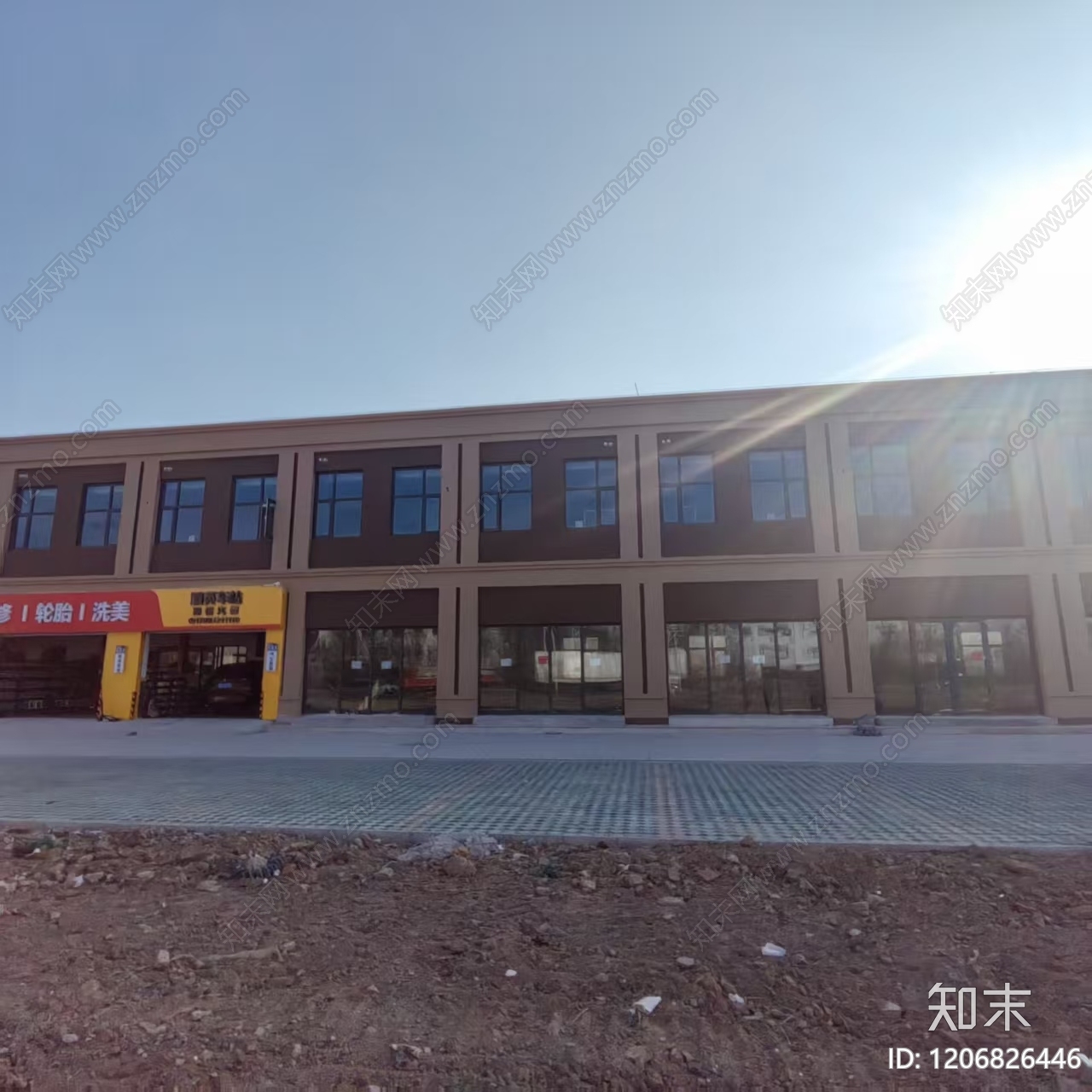 新中式现代中餐厅cad施工图下载【ID:1206826446】