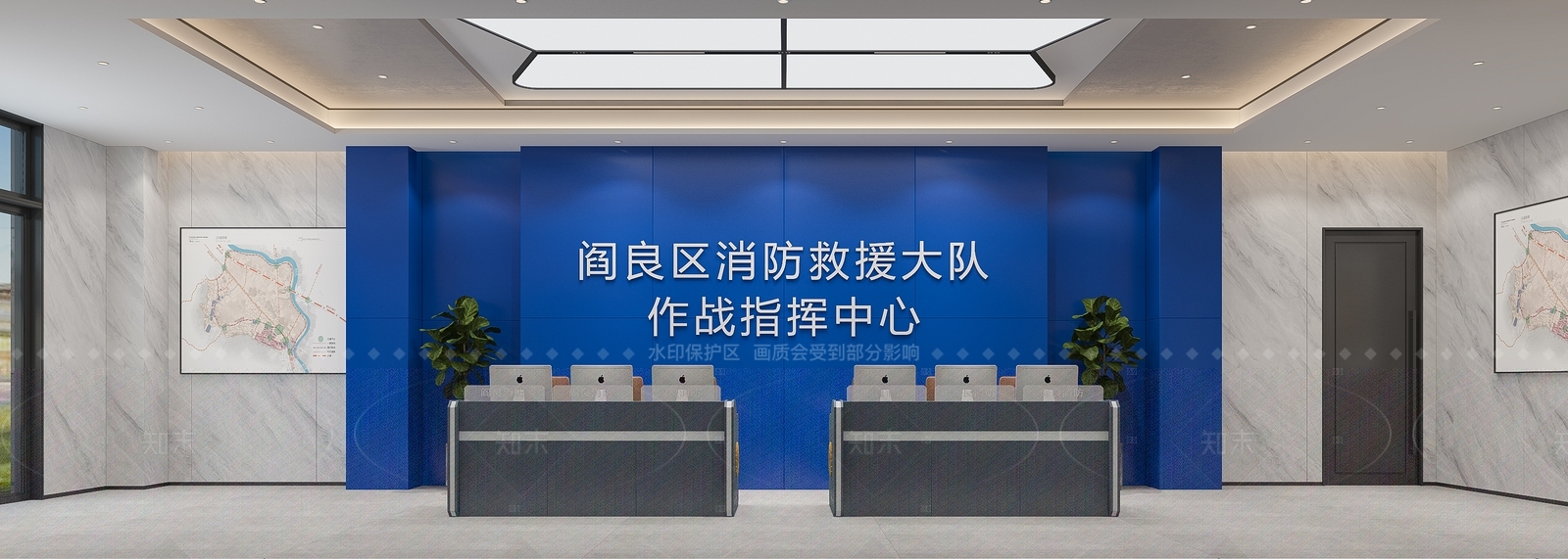 现代指挥中心3D模型下载【ID:1206831617】