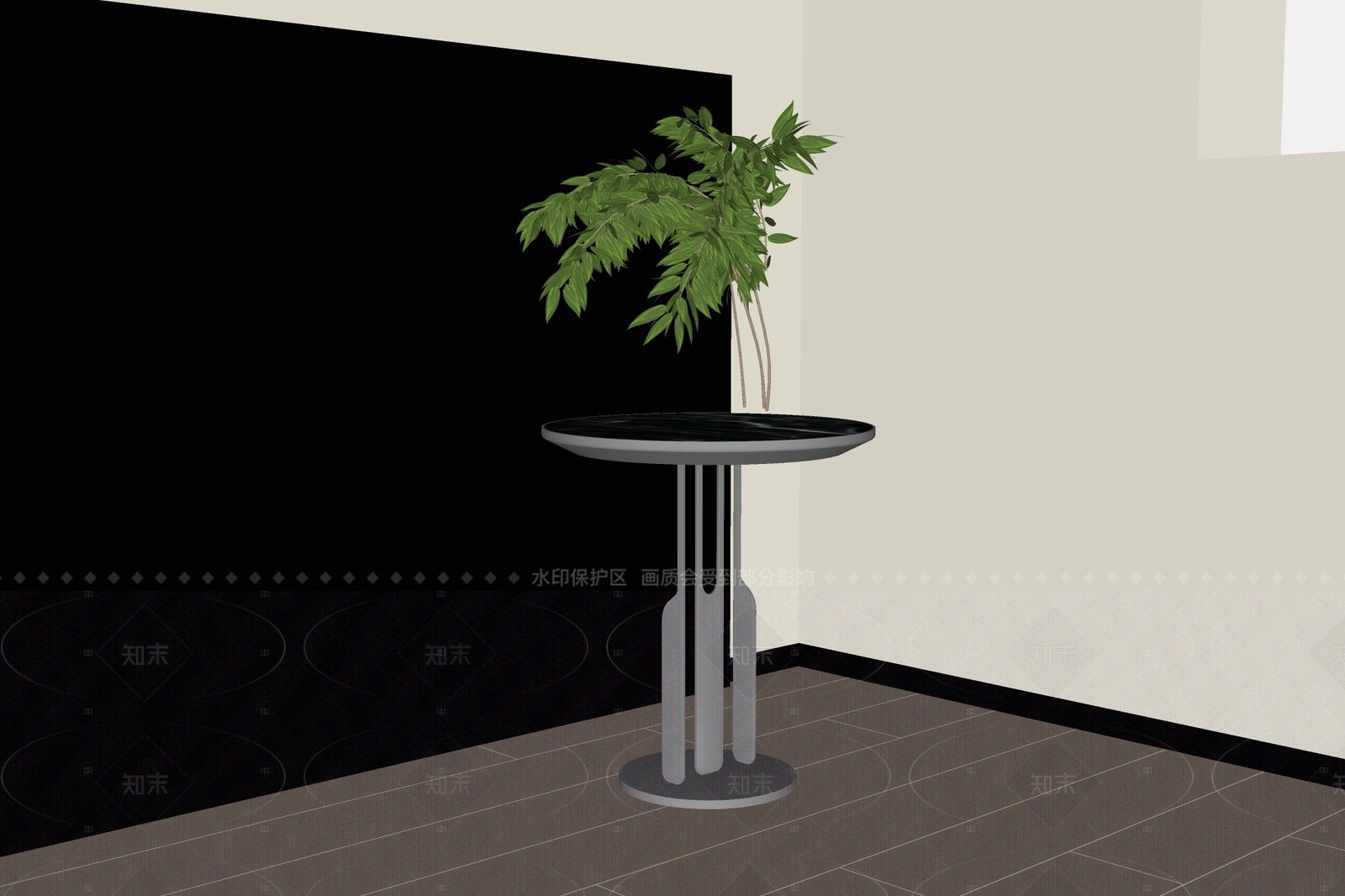 现代边几SU模型下载【ID:1206837295】