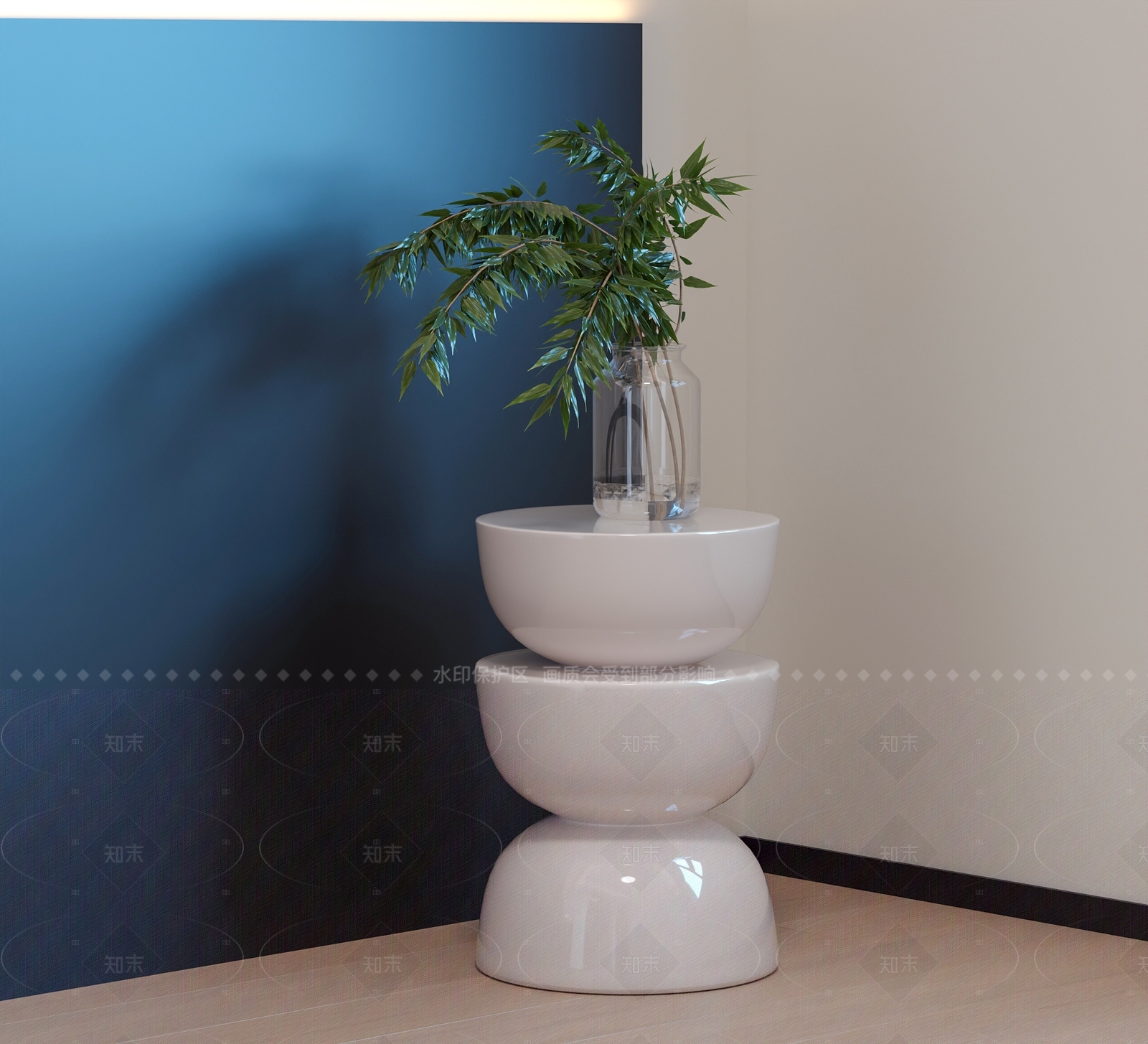 现代边几3D模型下载【ID:1206837929】