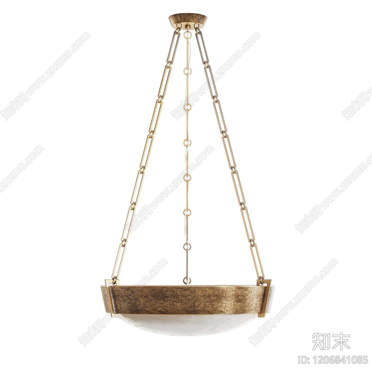 现代欧式客厅吊灯3D模型下载【ID:1206841085】