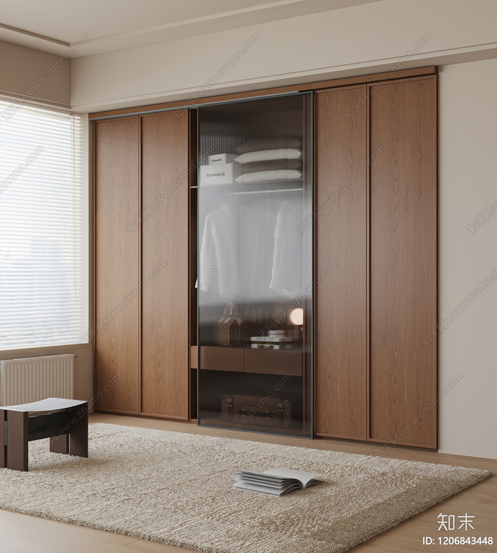 中古衣柜3D模型下载【ID:1206843448】